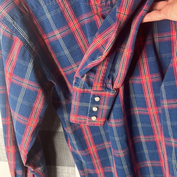 VTG Mens Western Long Sleeve Button Up - Picture 6 of 6